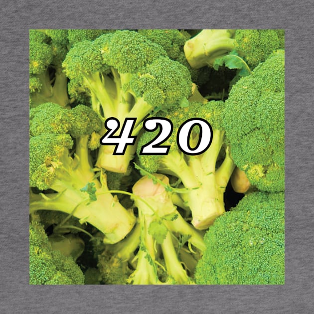 420 Broccoli Weed Funny Blaze It Legalize It by magentasponge